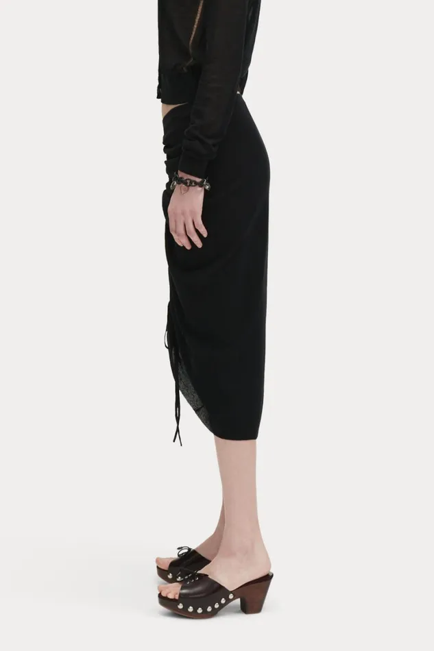 Rachel Comey Knits Women Filo Skirt Black Rachel Comey Knits Women Filo Skirt Black