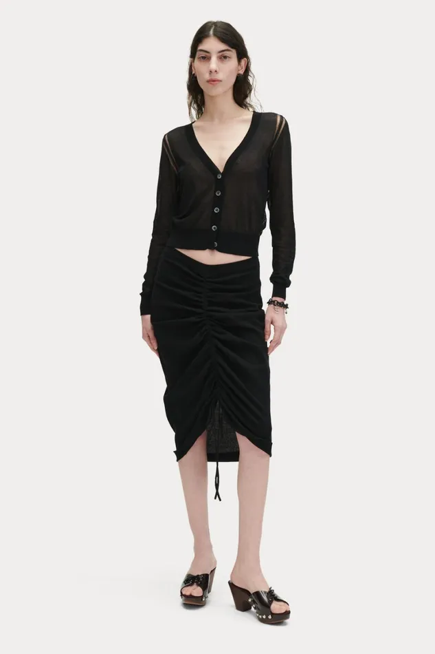Rachel Comey Knits Women Filo Skirt Black Rachel Comey Knits Women Filo Skirt Black