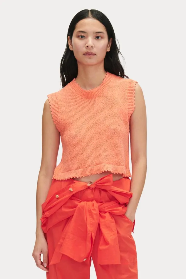 Rachel Comey Knits Women Hana Top Chocolate Rachel Comey Knits Women Hana Top Chocolate