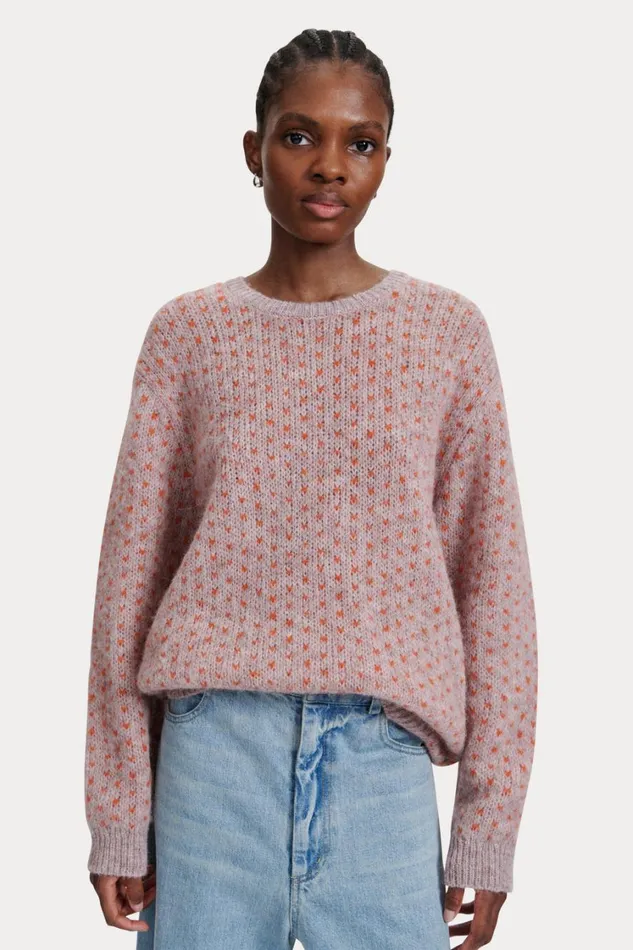 Rachel Comey Knits Women Lokki Sweater Navy Multi Rachel Comey Knits Women Lokki Sweater Navy Multi