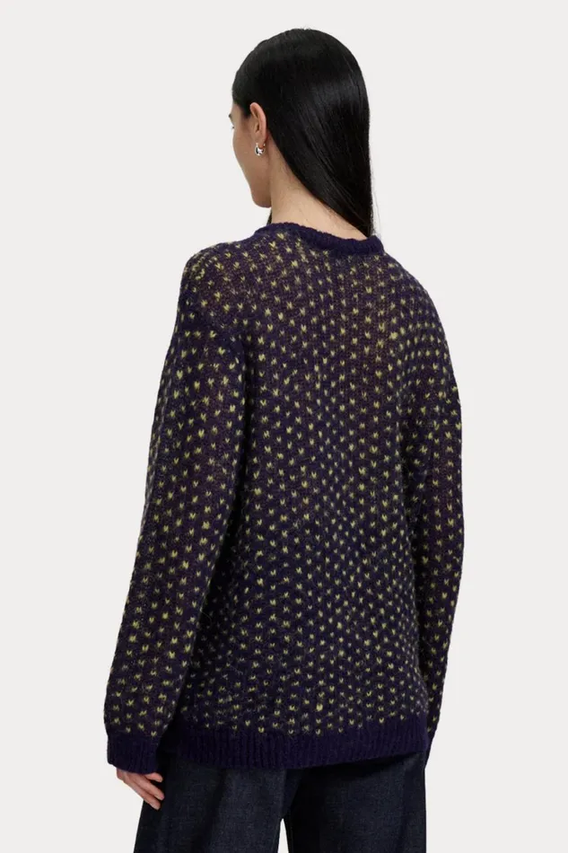 Rachel Comey Knits Women Lokki Sweater Navy Multi Rachel Comey Knits Women Lokki Sweater Navy Multi