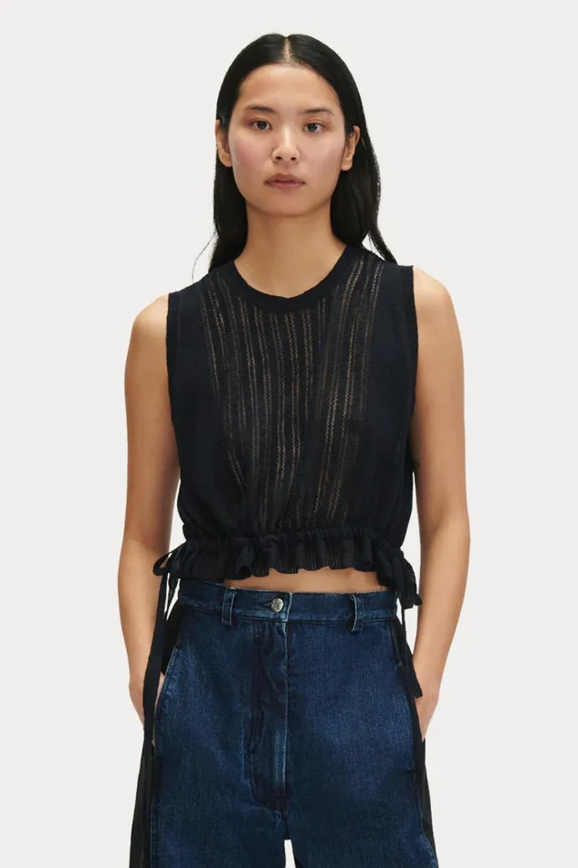 Rachel Comey Knits Women New Aires Top Coral Rachel Comey Knits Women New Aires Top Coral