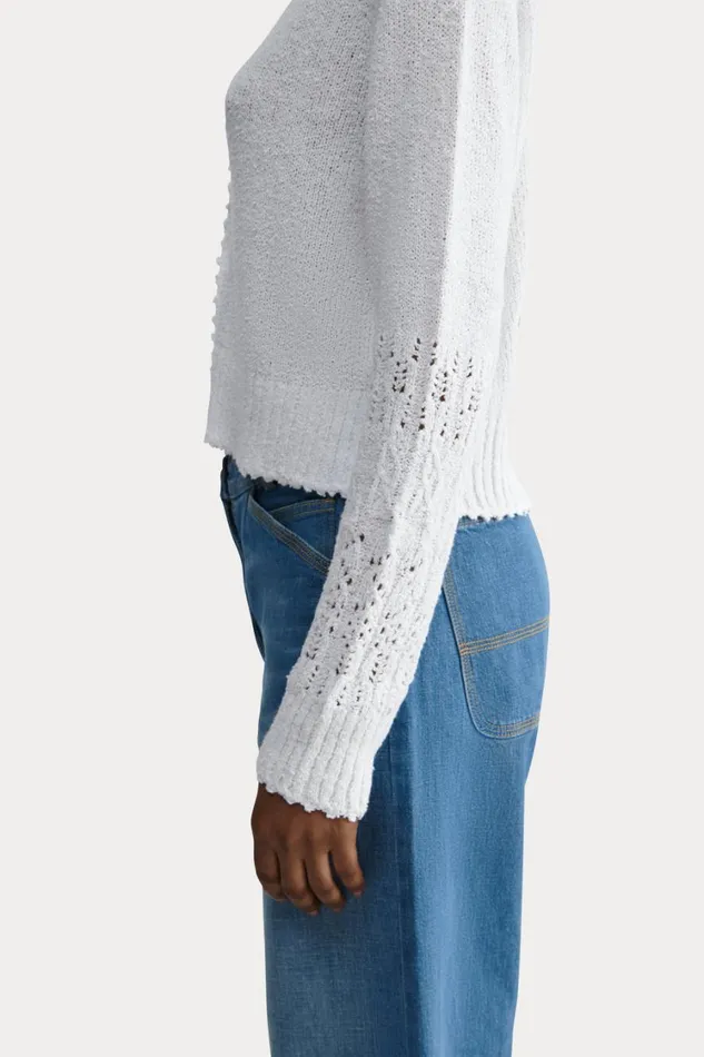 Rachel Comey Knits Women Olia Cardigan White Rachel Comey Knits Women Olia Cardigan White