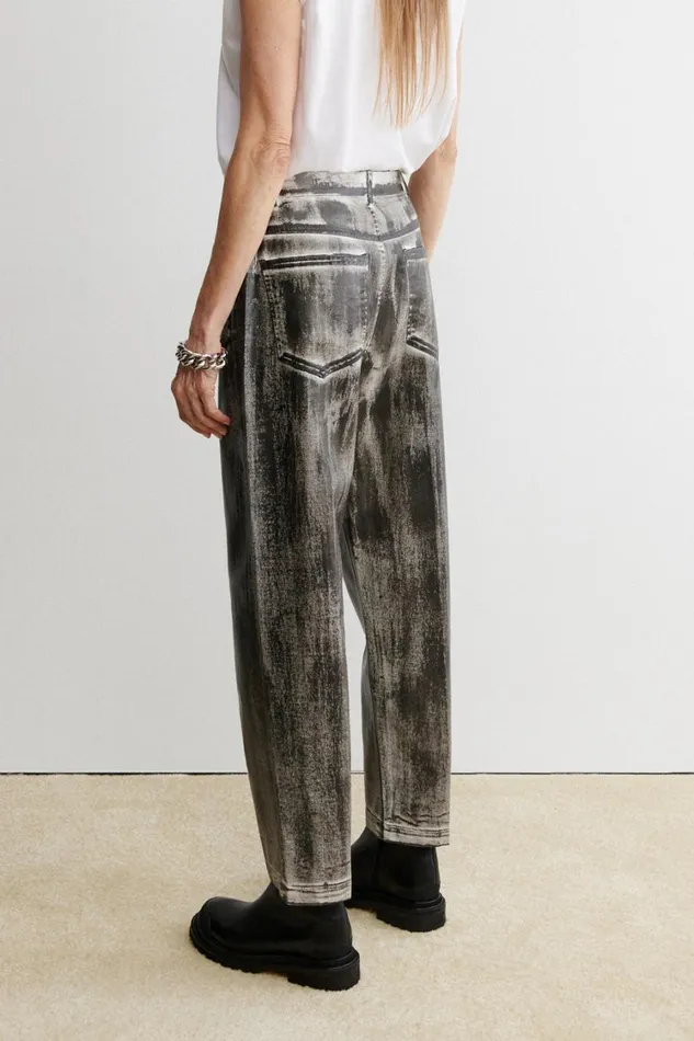 Rachel Comey Pants Women Pseudo Pant Black Brushed Rachel Comey Pants Women Pseudo Pant Black Brushed