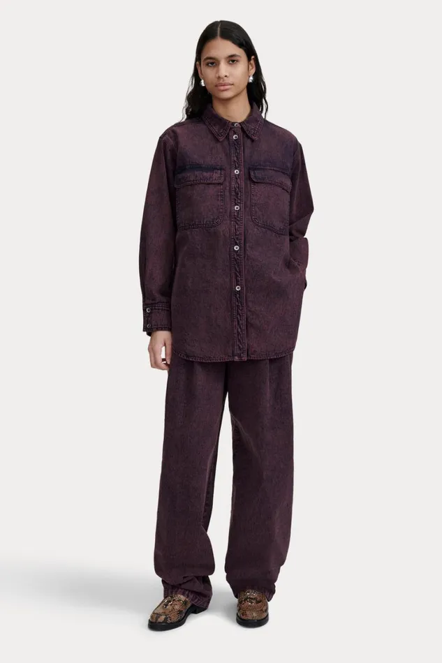 Rachel Comey Tops Women Supply Shirt Boisonberry