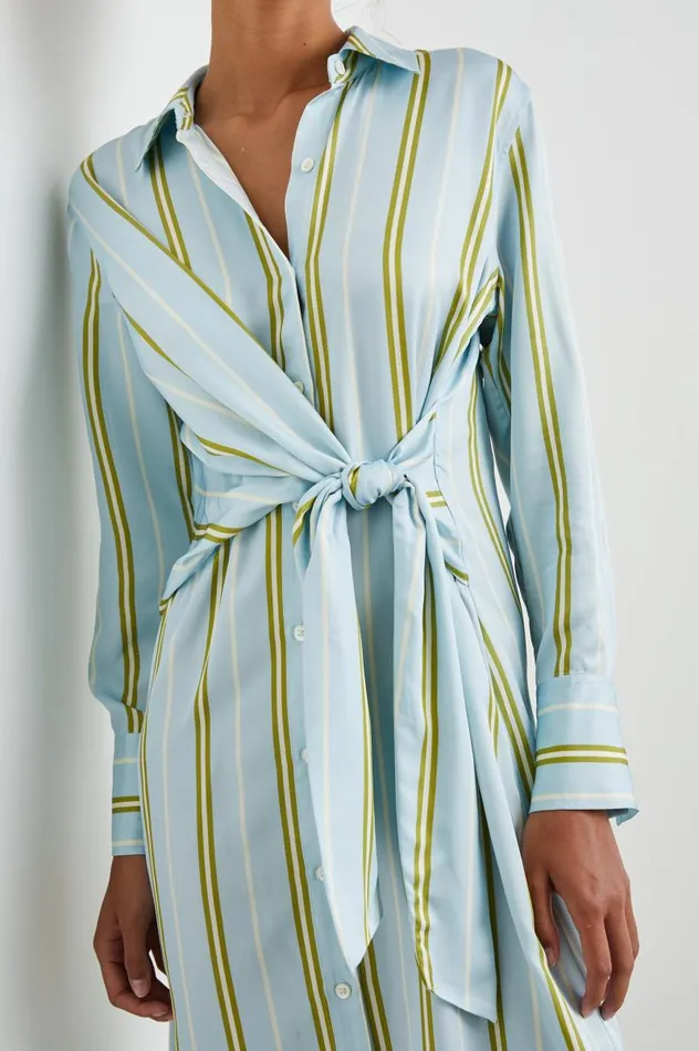 Rails Dresses and Rompers Women LACEY DRESS Honeydew Stripe