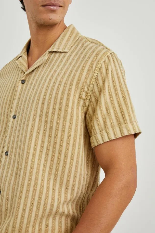 Rails Shirts Men SINCLAIR SHIRT Jute