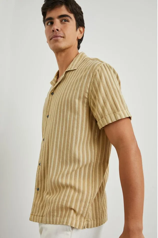 Rails Shirts Men SINCLAIR SHIRT Jute