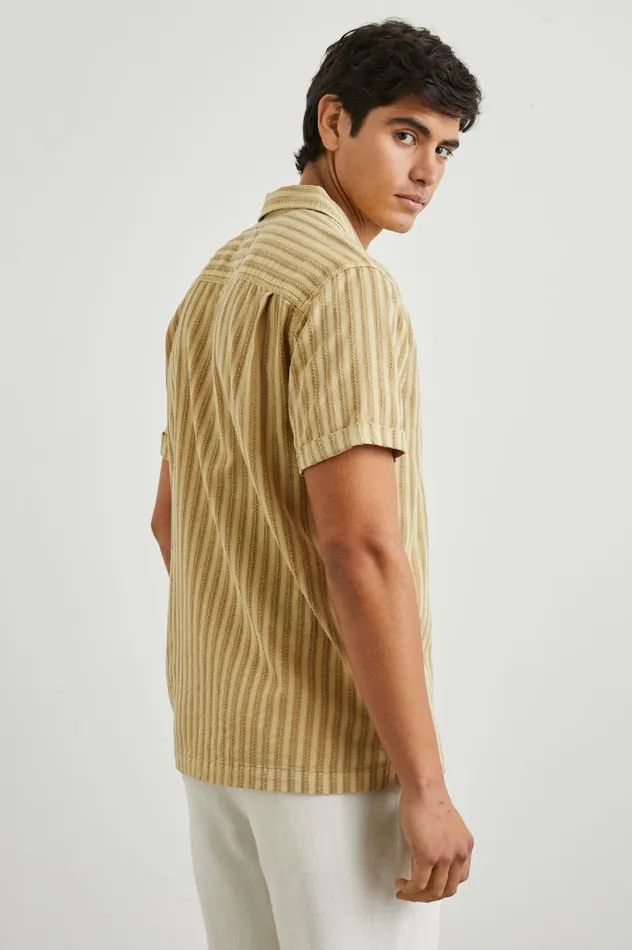 Rails Shirts Men SINCLAIR SHIRT Jute