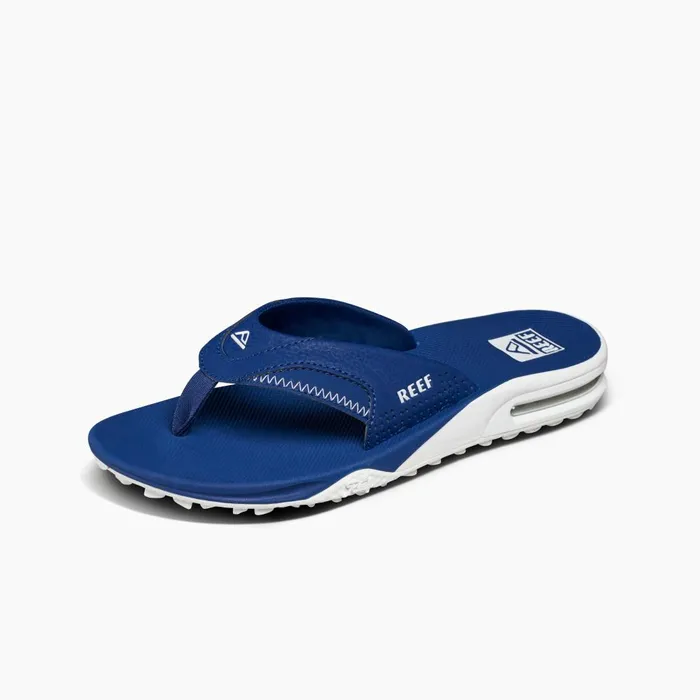 Reef Sandals Men Fanning Pregame Navywhite Reef Sandals Men Fanning Pregame Navywhite