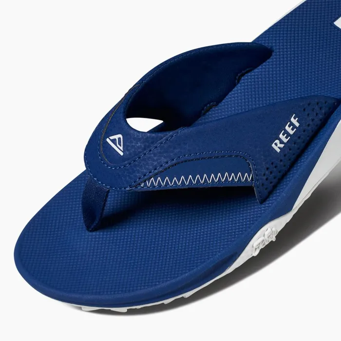Reef Sandals Men Fanning Pregame Navywhite Reef Sandals Men Fanning Pregame Navywhite