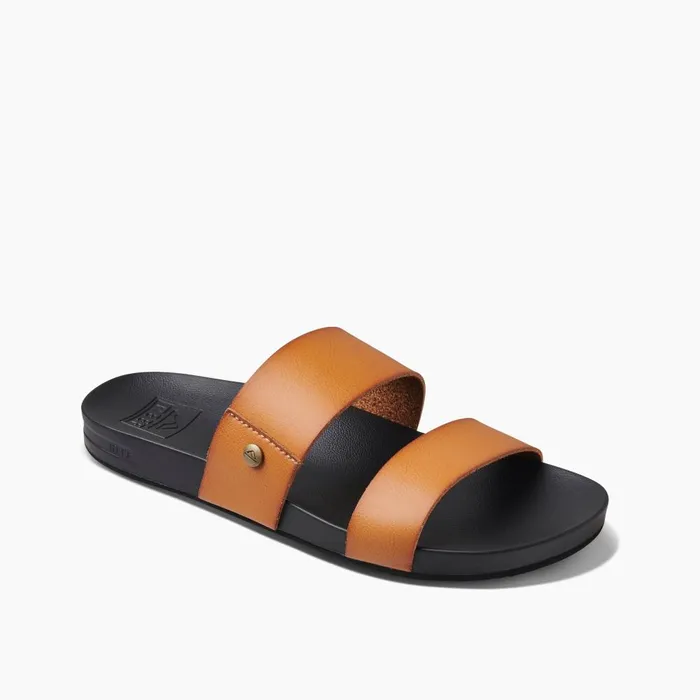 Reef Sandals Women Cushion Vista Cognac Black Reef Sandals Women Cushion Vista Cognac Black