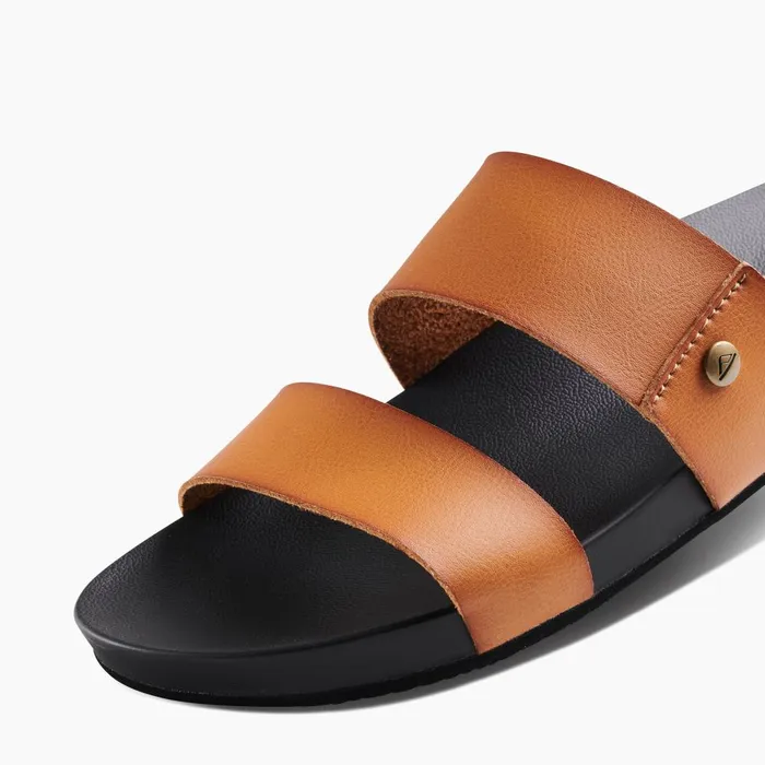 Reef Sandals Women Cushion Vista Cognac Black Reef Sandals Women Cushion Vista Cognac Black