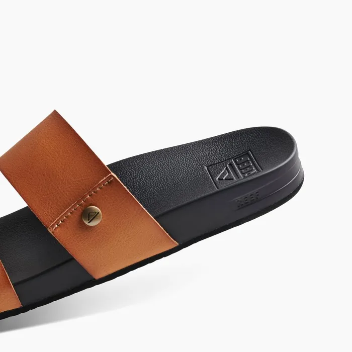 Reef Sandals Women Cushion Vista Cognac Black Reef Sandals Women Cushion Vista Cognac Black