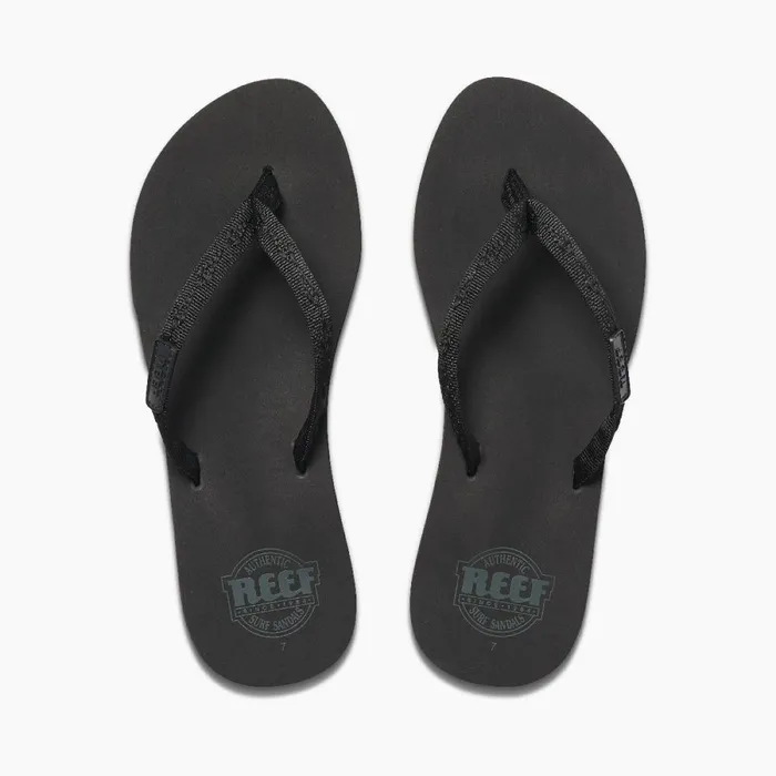 Reef Sandals Women Ginger Blackblack Reef Sandals Women Ginger Blackblack