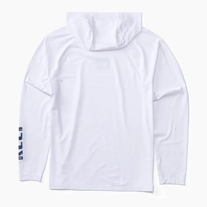 Reef Surf Shirts and UPF Apparel Men Wellie Long Sleeve Hooded Surf Shirt Upf 50 Bright White Reef Surf Shirts and UPF Apparel Men Wellie Long Sleeve Hooded Surf Shirt Upf 50 Bright White