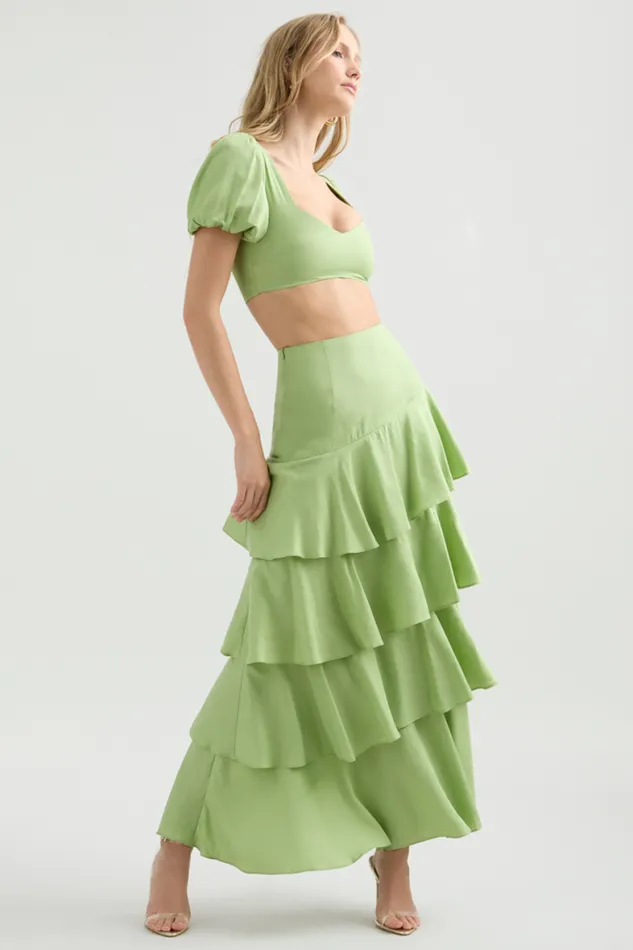 Runaway The Label Crops Shop Priya Top 8211 Matcha Runaway The Label Crops Shop Priya Top 8211 Matcha