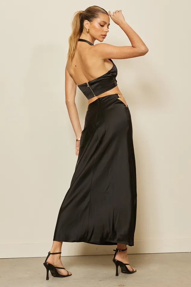 Runaway The Label Crops Shop Remi Top 8211 Black Runaway The Label Crops Shop Remi Top 8211 Black