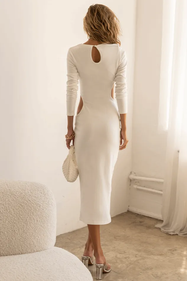 Runaway The Label Midi Shop Austin Midi Dress 8211 White Runaway The Label Midi Shop Austin Midi Dress 8211 White