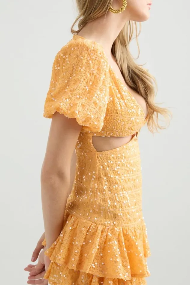 Runaway The Label Mini Shop ESTHER MINI DRESS 8211 ORANGE Runaway The Label Mini Shop ESTHER MINI DRESS 8211 ORANGE