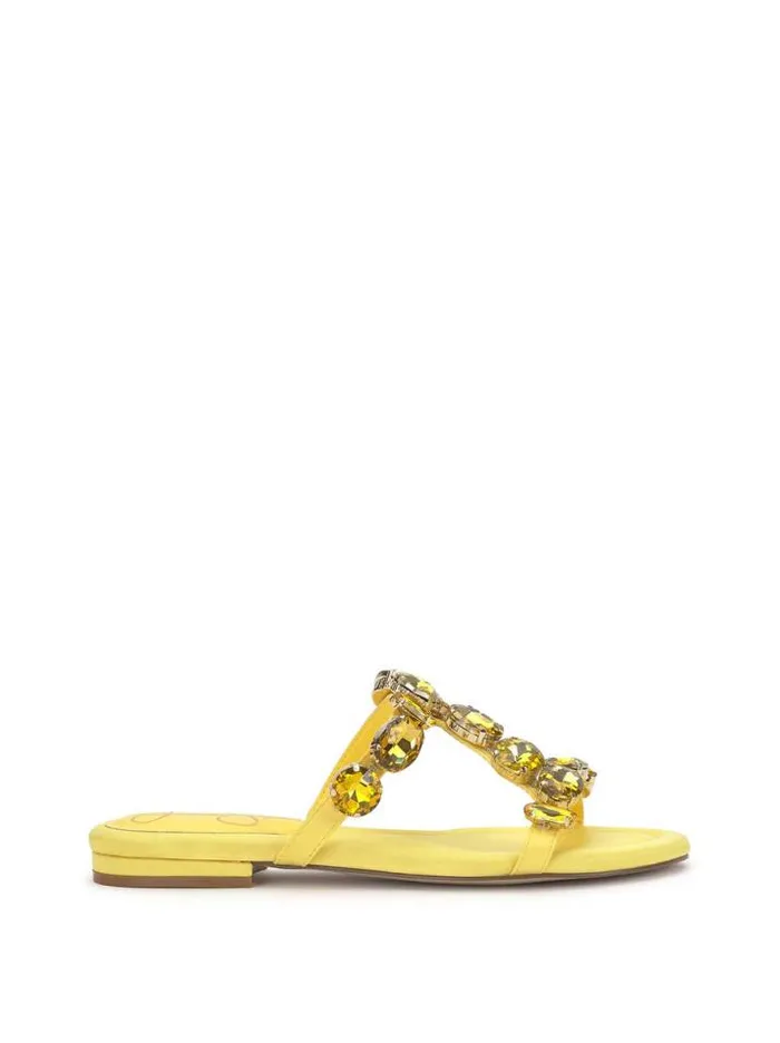 Sandals Shoes Jessica Simpson Avimma Flat Sandal In Yellow