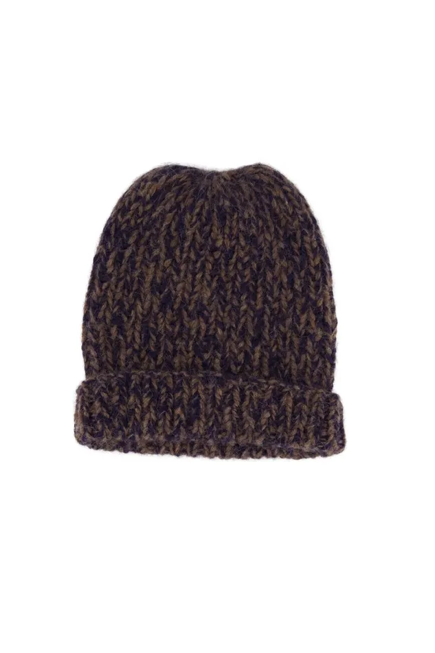 Scarves and Beanies Women Leon and Harper Mireil Mix Hat Brown