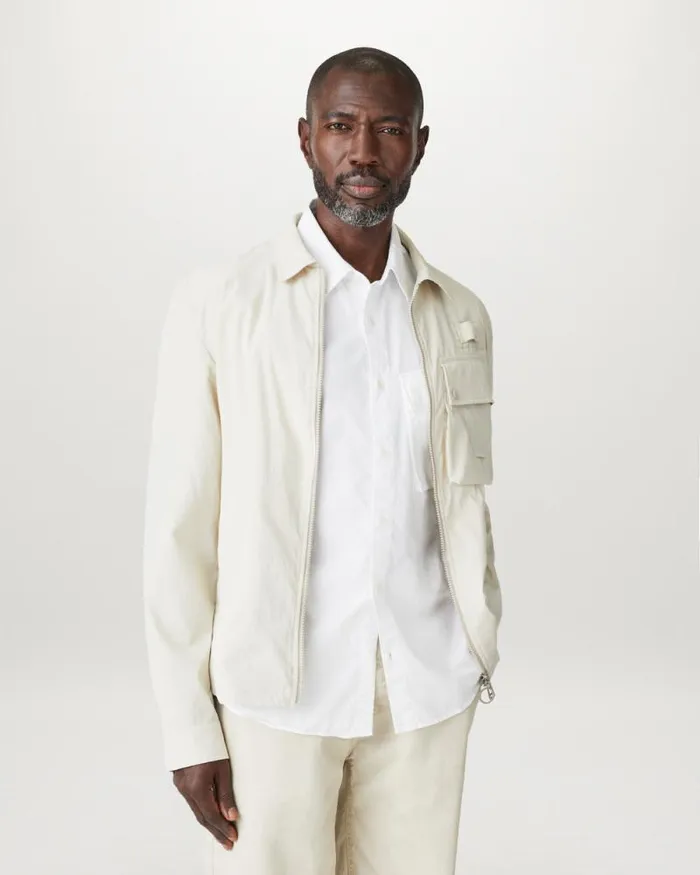 Shirts Men Belstaff Scale Short Sleeve Shirt White Shirts Men Belstaff Scale Short Sleeve Shirt White