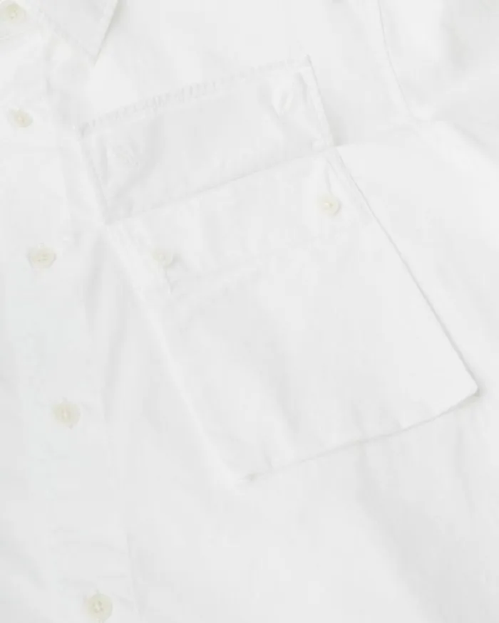 Shirts Men Belstaff Scale Short Sleeve Shirt White Shirts Men Belstaff Scale Short Sleeve Shirt White
