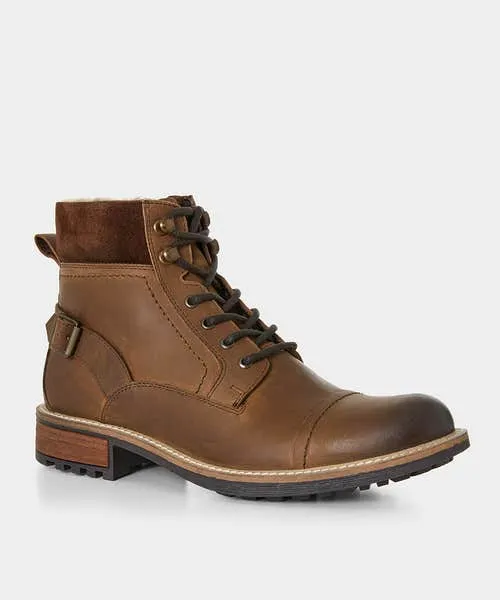 Shoes Boots and Trainers Apparel Joebrowns Aviator Borg Lined Oiled Boots Dark Brown Shoes Boots and Trainers Apparel Joebrowns Aviator Borg Lined Oiled Boots Dark Brown