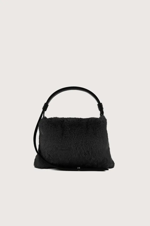 Shop Simon Miller MINI BAGS Furry Mini Puffin Black