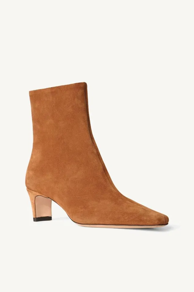 STAUD Boots WALLY ANKLE BOOT Tan Suede 8211 Women STAUD Boots WALLY ANKLE BOOT Tan Suede 8211 Women
