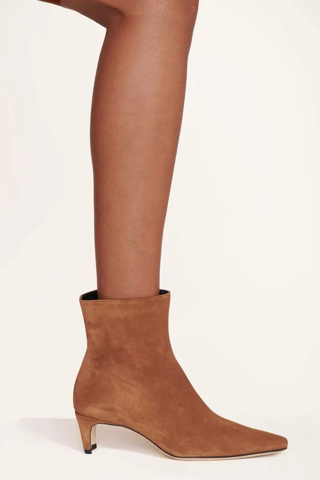 STAUD Boots WALLY ANKLE BOOT Tan Suede 8211 Women STAUD Boots WALLY ANKLE BOOT Tan Suede 8211 Women