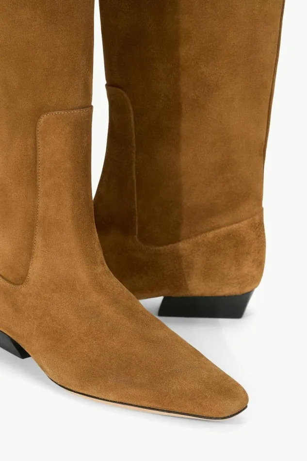 STAUD Boots WALLY FLAT BOOT Tan Suede 8211 Women STAUD Boots WALLY FLAT BOOT Tan Suede 8211 Women