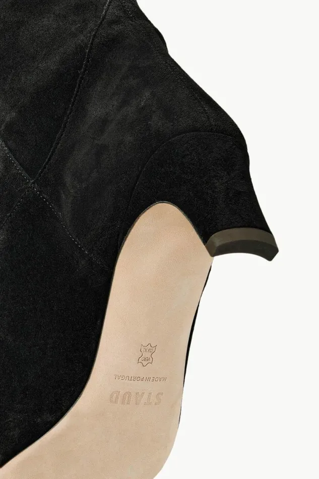 STAUD Boots WESTERN WALLY BOOT Black Suede 8211 Women STAUD Boots WESTERN WALLY BOOT Black Suede 8211 Women