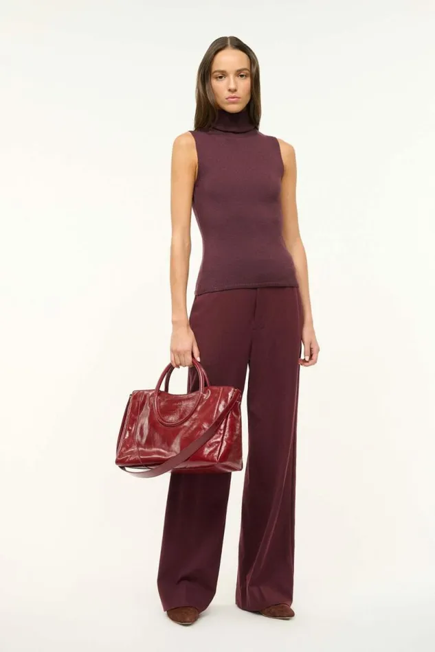 STAUD Carryalls MAUDE SATCHEL Pinot 8211 Women STAUD Carryalls MAUDE SATCHEL Pinot 8211 Women