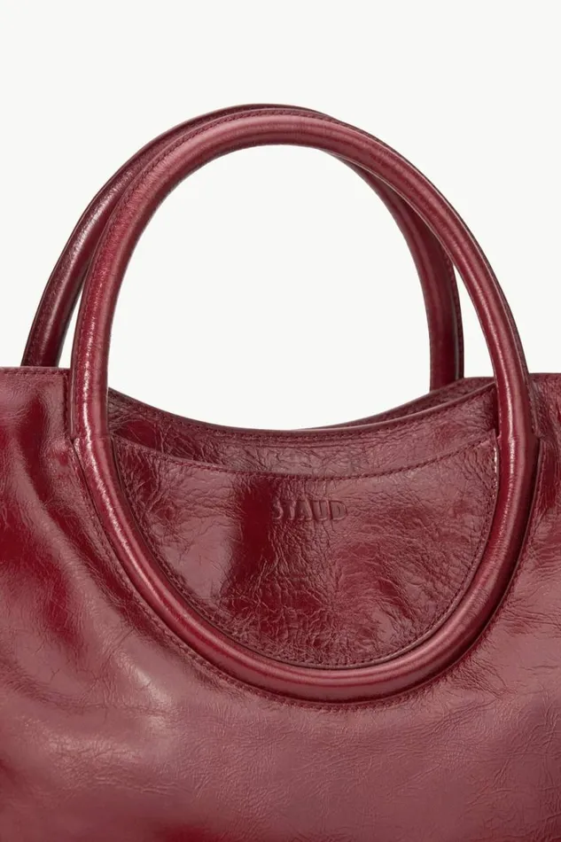 STAUD Carryalls MAUDE SATCHEL Pinot 8211 Women STAUD Carryalls MAUDE SATCHEL Pinot 8211 Women