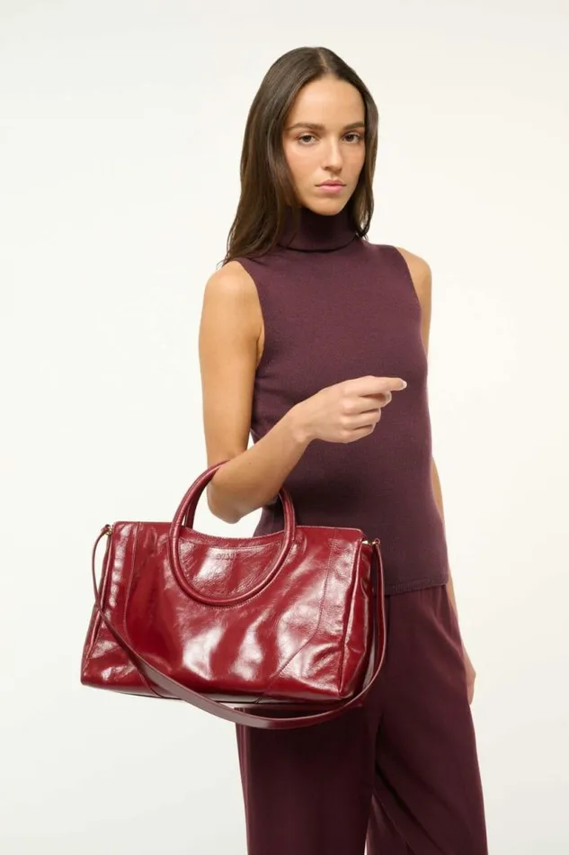 STAUD Carryalls MAUDE SATCHEL Pinot 8211 Women STAUD Carryalls MAUDE SATCHEL Pinot 8211 Women