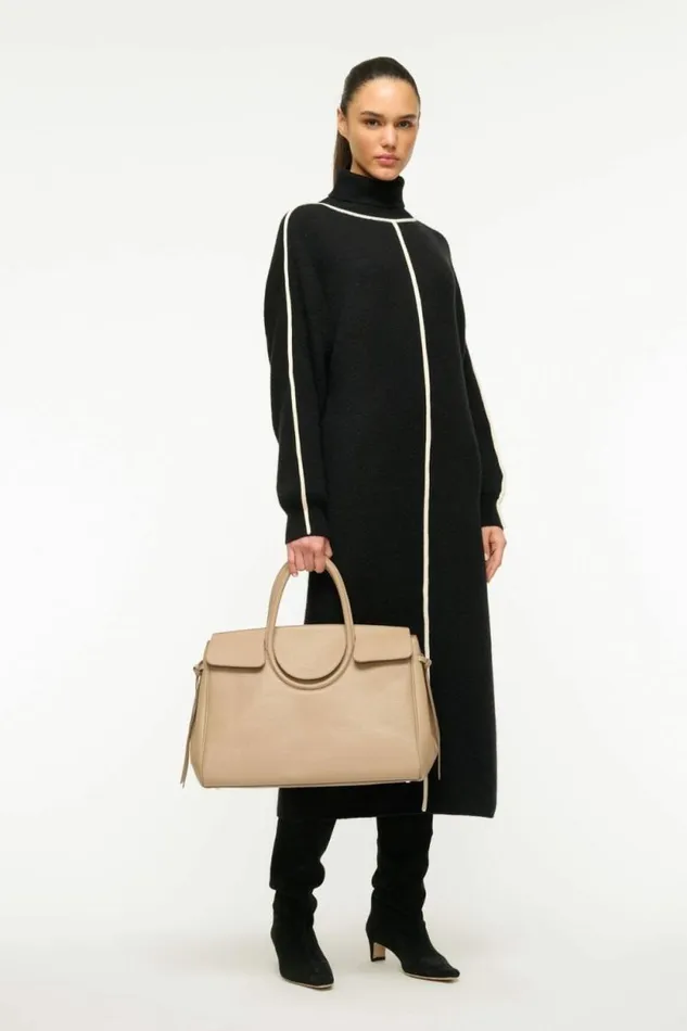 STAUD Dresses APRES DRESS Black Ivory 8211 Women