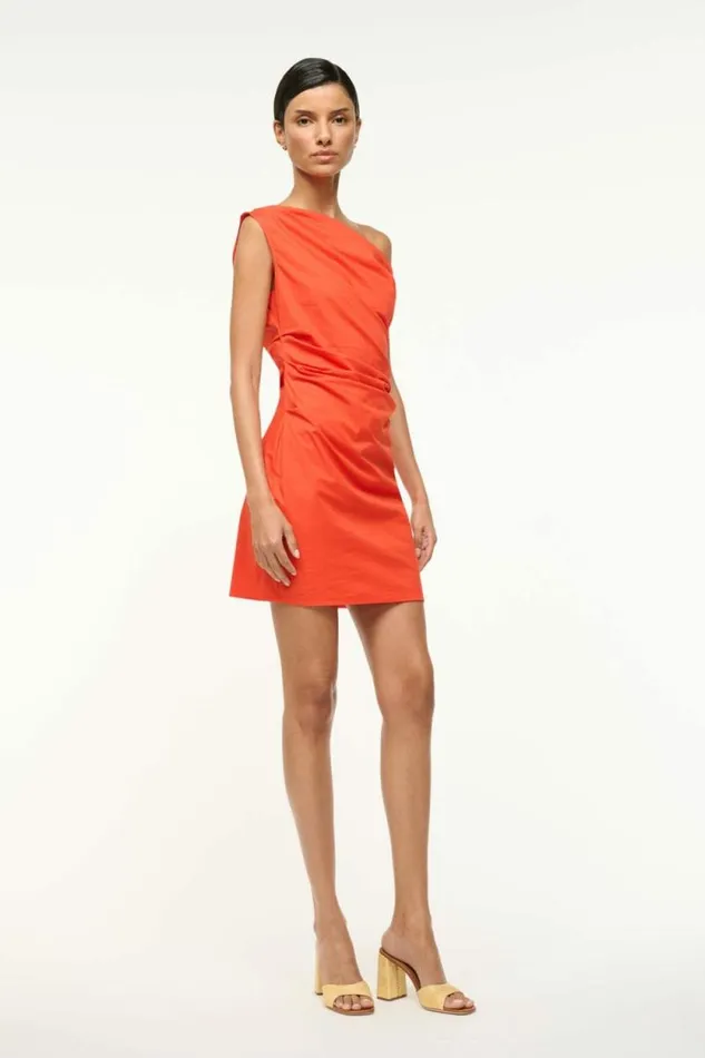 STAUD Dresses PHARE MINI DRESS Cayenne 8211 Women