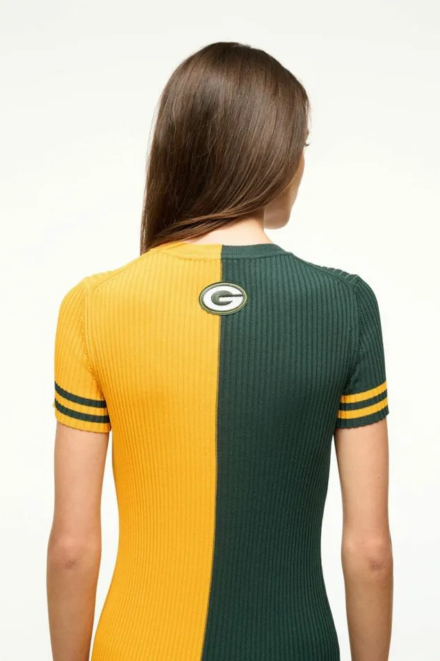 STAUD Dresses THE NFL COLLEEN DRESS Packers 8211 Women
