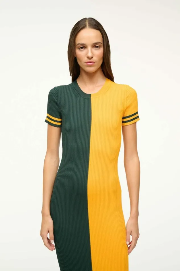 STAUD Dresses THE NFL COLLEEN DRESS Packers 8211 Women