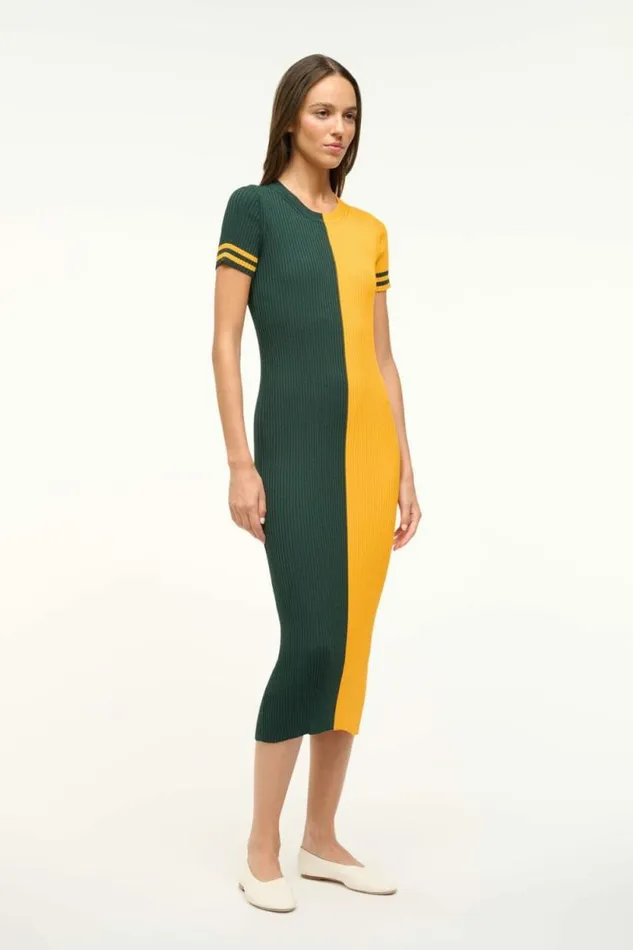 STAUD Dresses THE NFL COLLEEN DRESS Packers 8211 Women