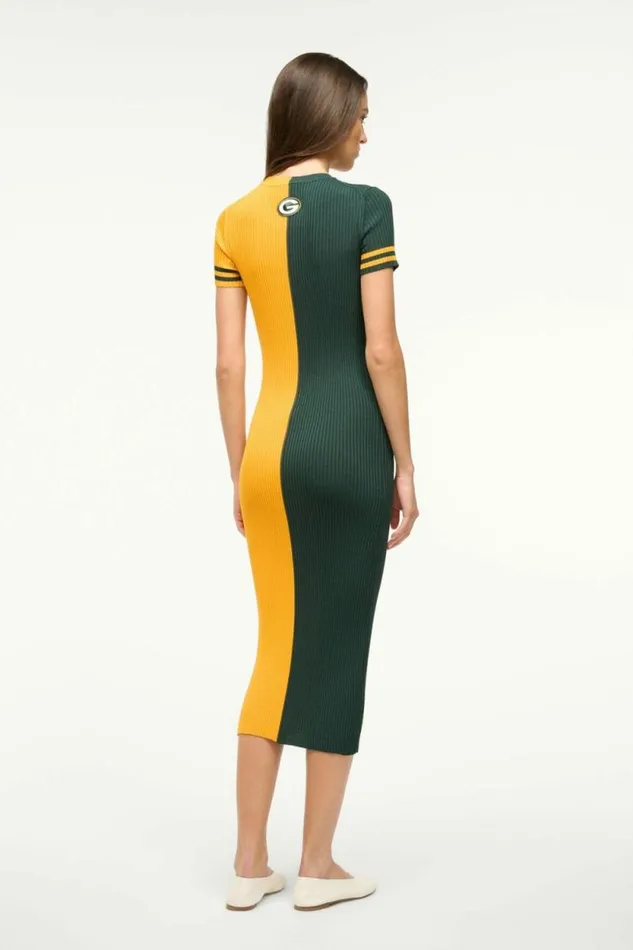 STAUD Dresses THE NFL COLLEEN DRESS Packers 8211 Women