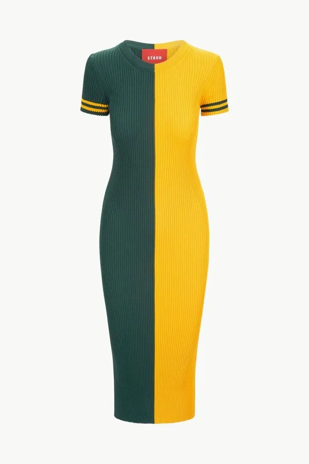 STAUD Dresses THE NFL COLLEEN DRESS Packers 8211 Women