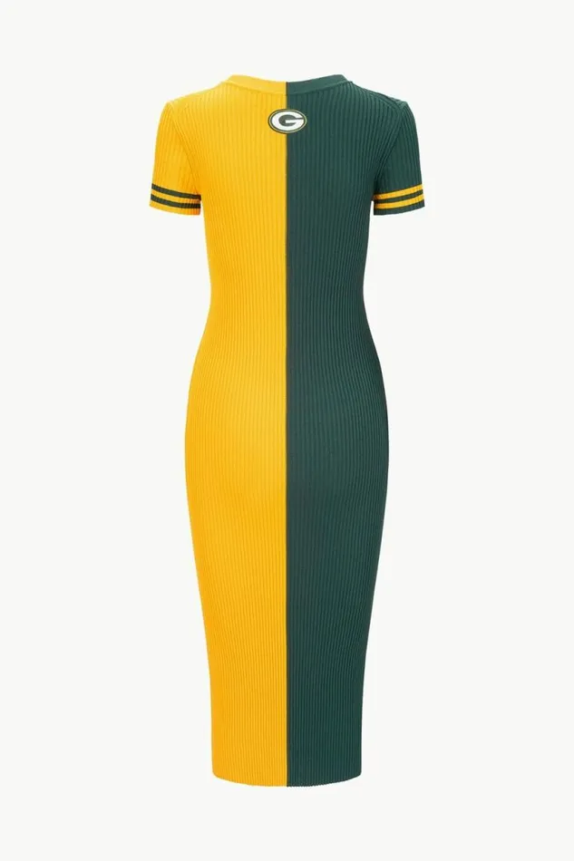 STAUD Dresses THE NFL COLLEEN DRESS Packers 8211 Women