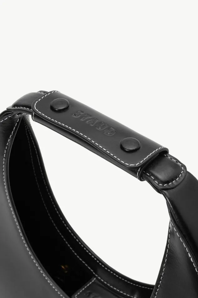 STAUD Shoulder MOON BAG Black 8211 Women STAUD Shoulder MOON BAG Black 8211 Women
