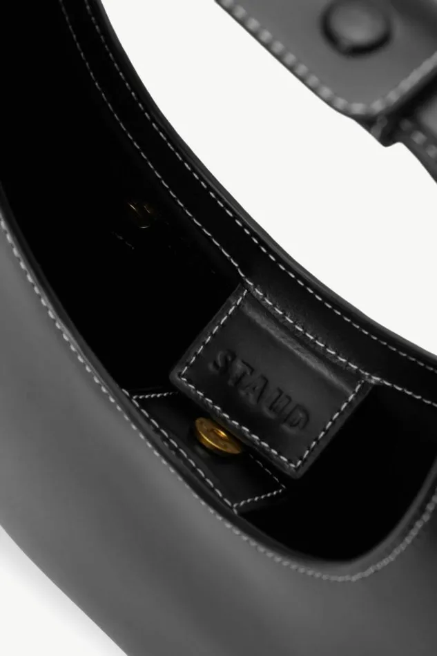 STAUD Shoulder MOON BAG Black 8211 Women STAUD Shoulder MOON BAG Black 8211 Women