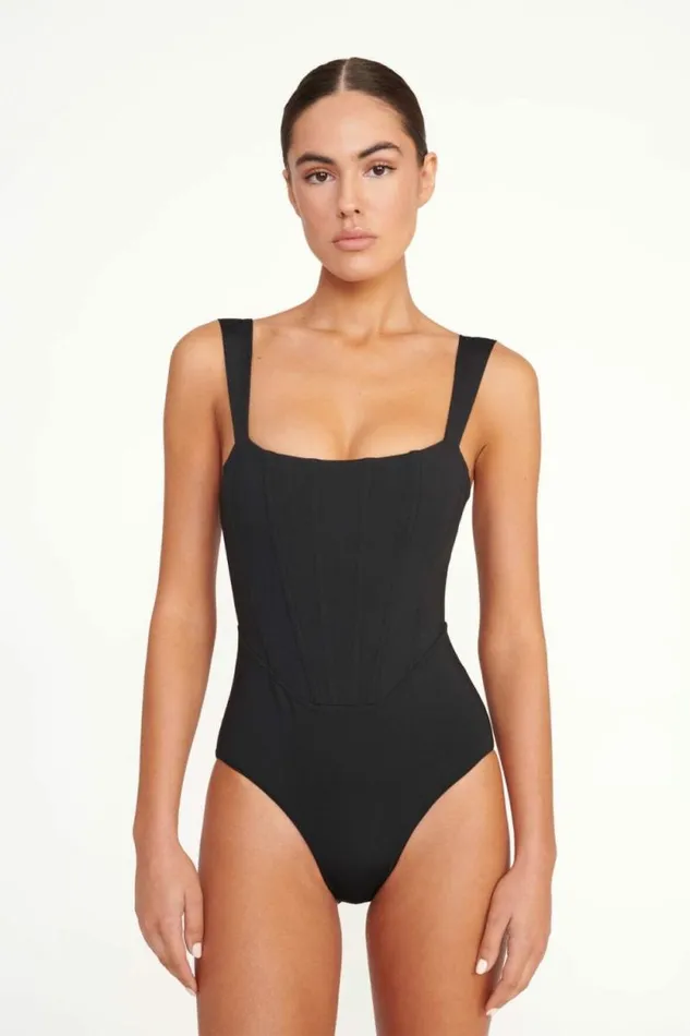 STAUD Swim ADELAIDE ONE PIECE Black 8211 Women