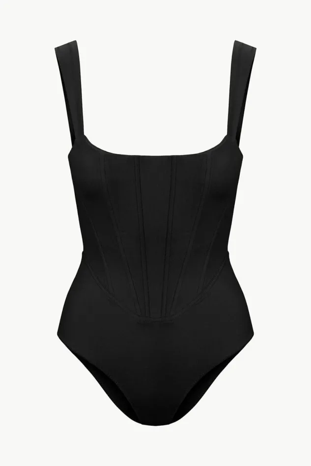 STAUD Swim ADELAIDE ONE PIECE Black 8211 Women