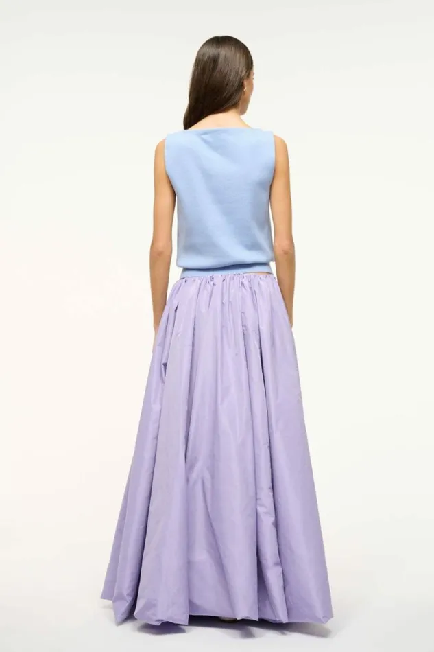 STAUD The Evening Edit BELLAGIO SKIRT Lilac 8211 Women STAUD The Evening Edit BELLAGIO SKIRT Lilac 8211 Women